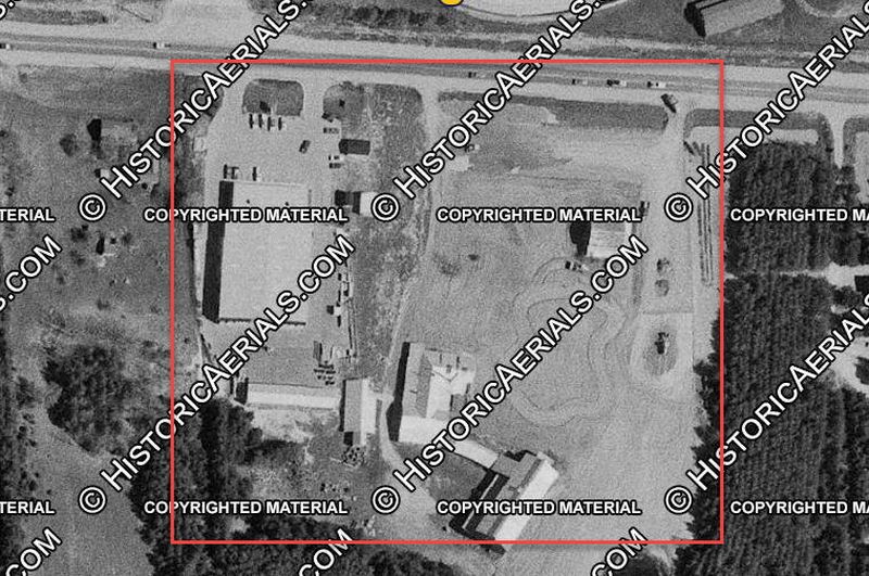 Clown Town - 1977 Aerial (newer photo)